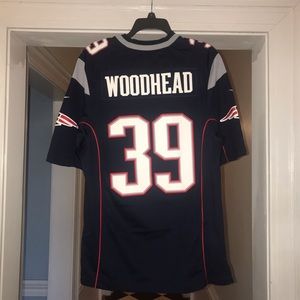 Auth. Woodhead Nike Jersey New England Patriots